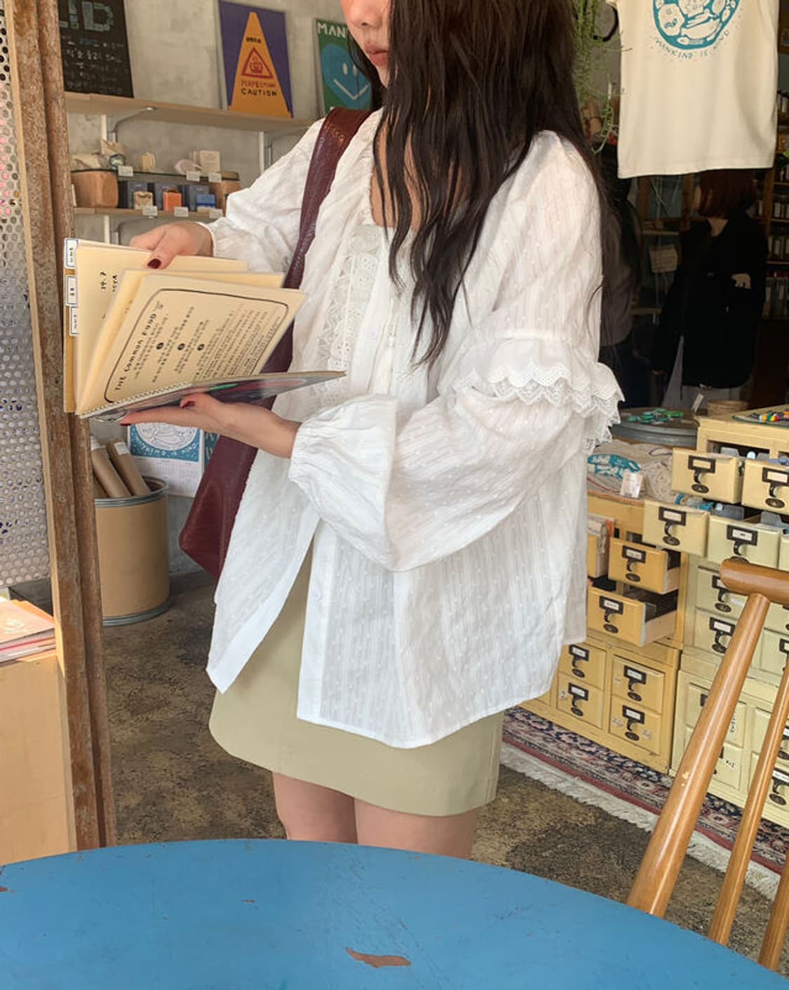 LINENNE 리넨 보타니카 블라우스 [새상품] 상품이미지6