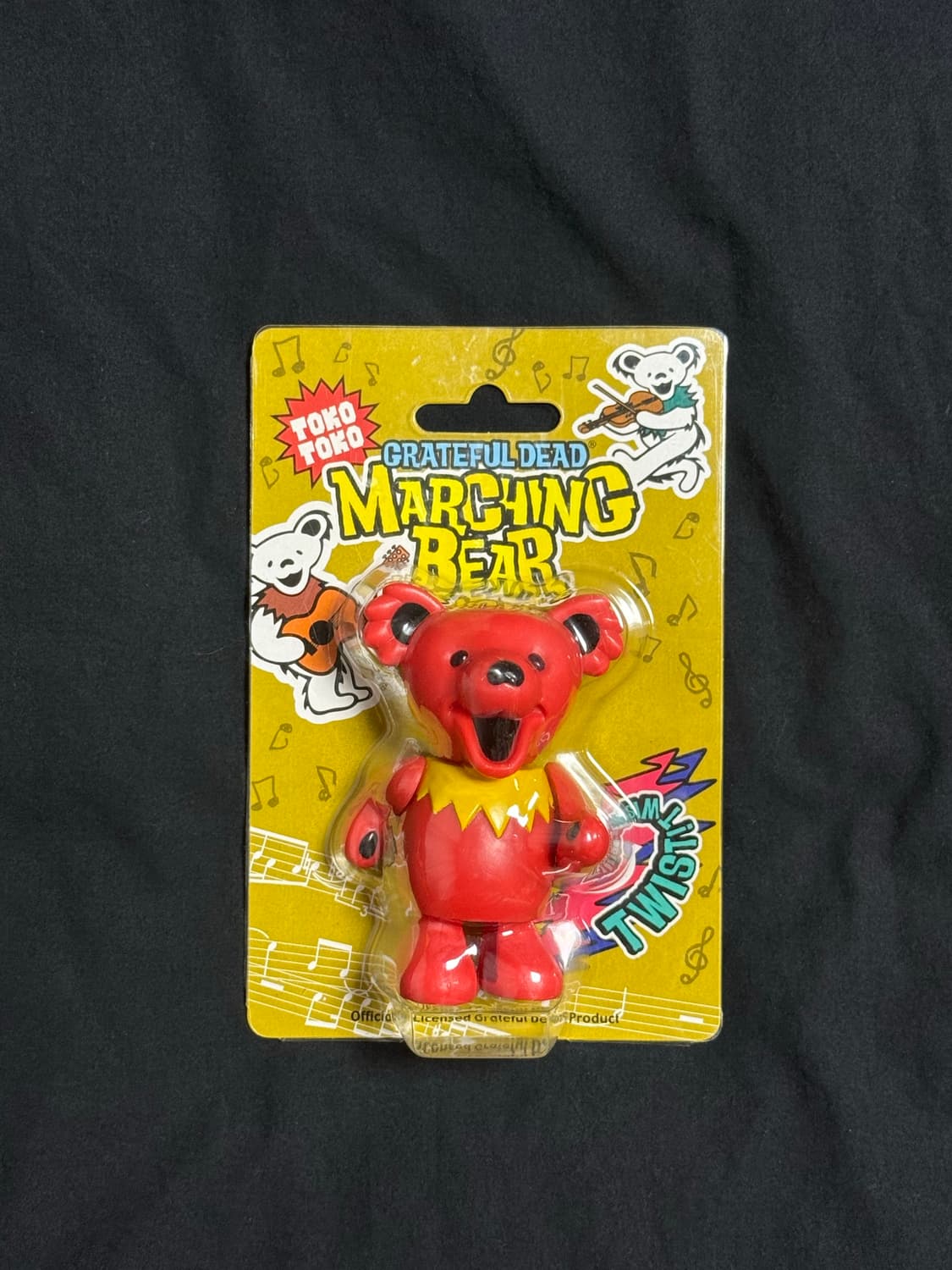 Grateful dead bear 그레이트풀데드베어 태엽 피규어 상품이미지1