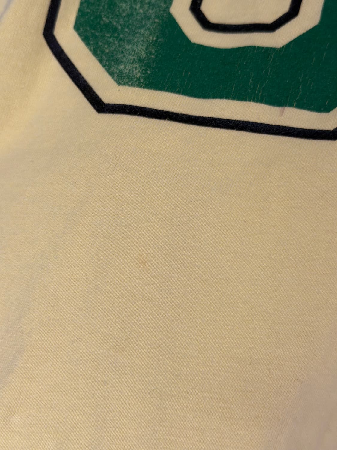 numbering detail yellow top 상품이미지8