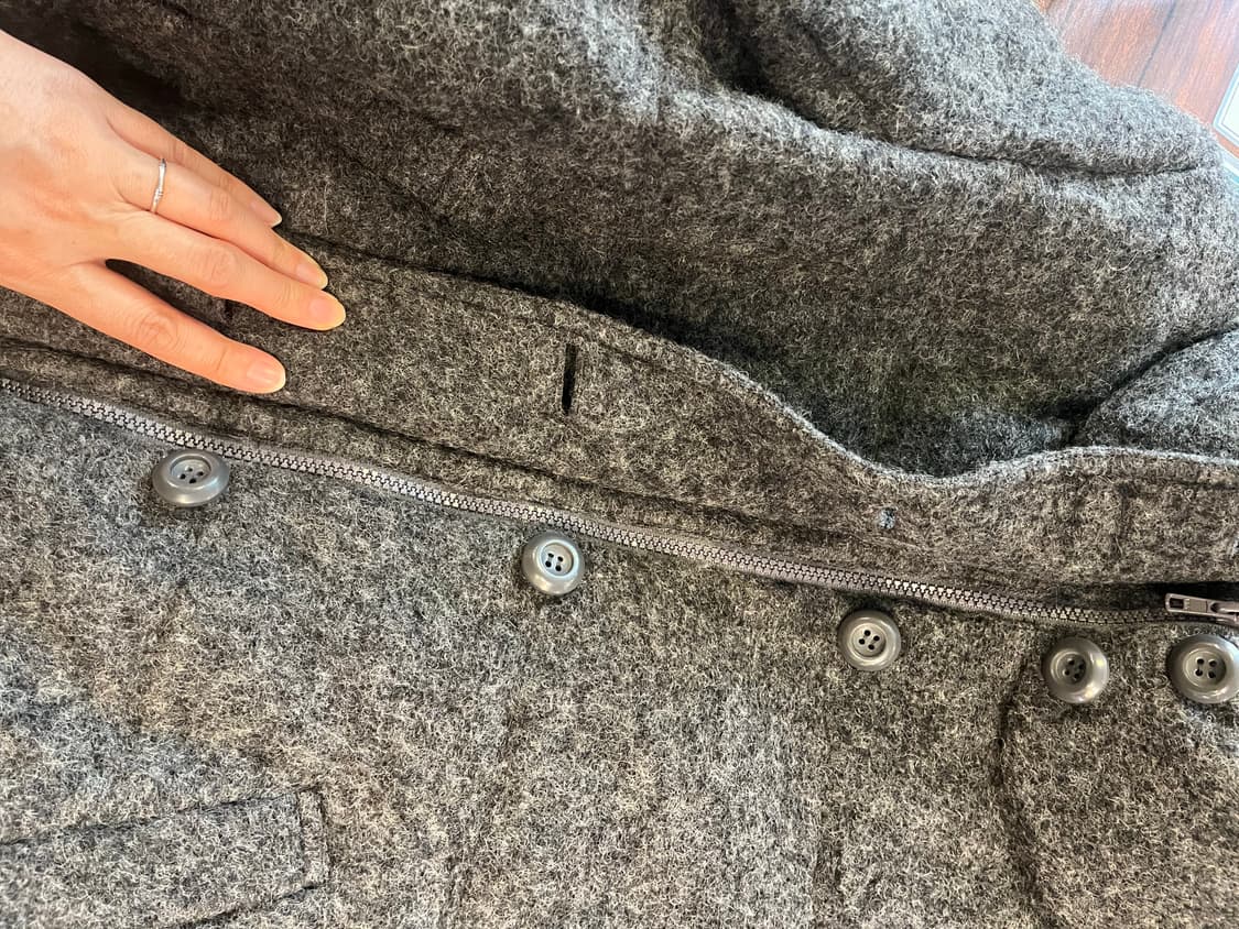 Japan vintage mac&co 부클 울자켓 상품이미지7