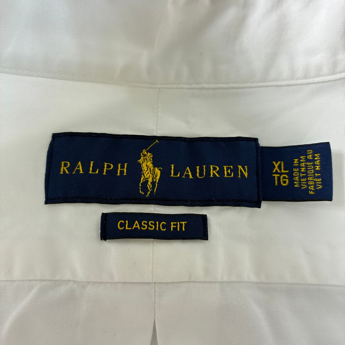 Polo  폴로 랄프로렌 자수 코튼 화이트 반팔 셔츠  상품이미지4