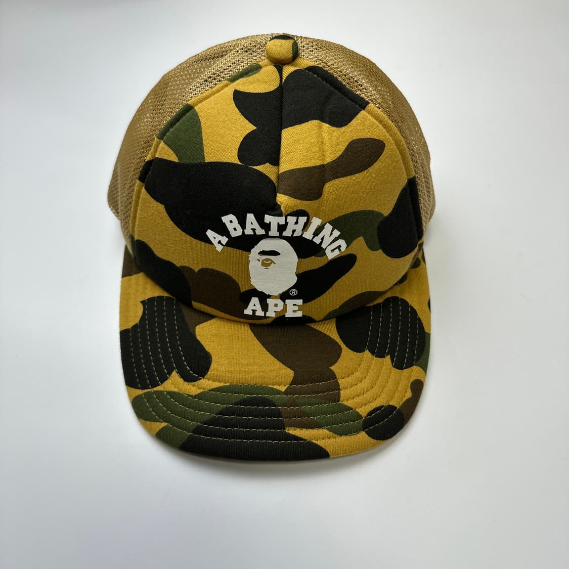 BAPE 1st Camo College Mesh Cap 베이프 메쉬 캡 상품이미지8