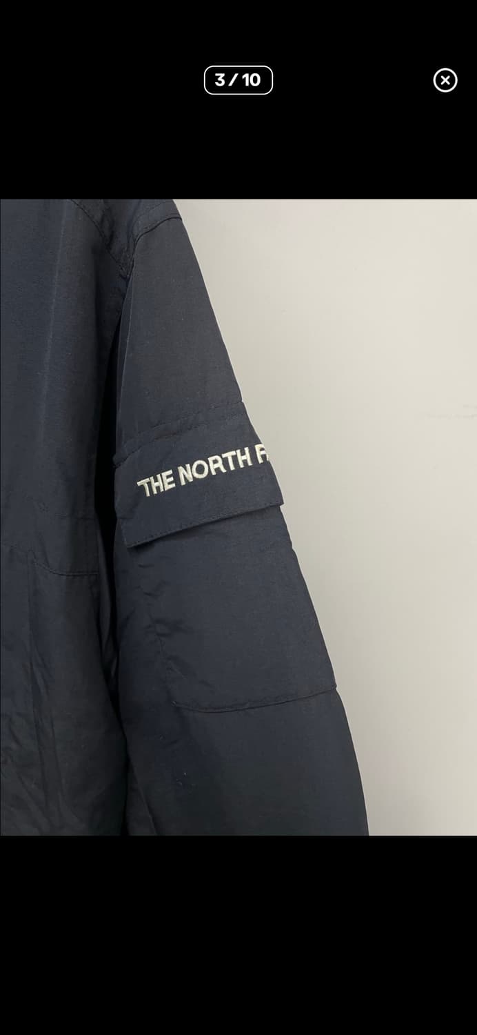 노스페이스 사이드포켓 블랙 바람막이자켓  A3807 상품이미지3