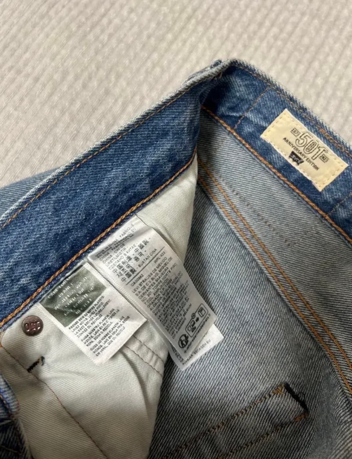 리바이스 LEVIS 501 패치워크 데님 팬츠 32 상품이미지3
