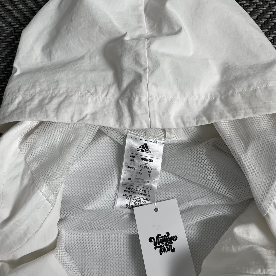 아디다스 신형 크롭 나일론 우븐 바람막이o 3335 상품이미지4