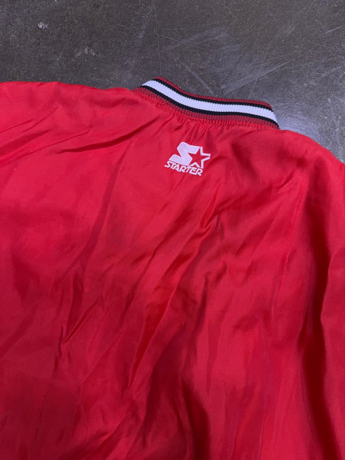 스타터 루이스빌 대학 럭비팀 로고 자수 V넥 웜업 XL 상품이미지9