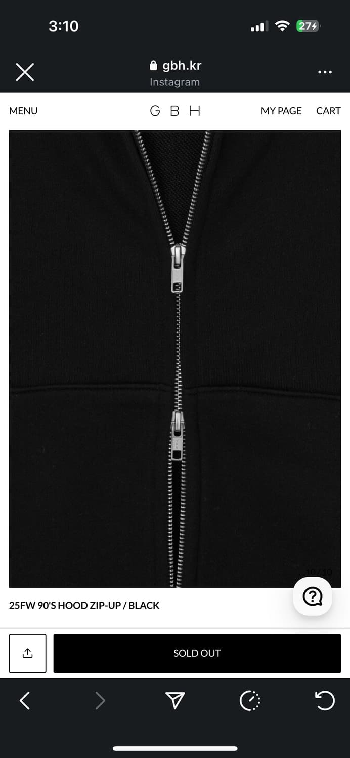25fw 90’s hood zipup 상품이미지5