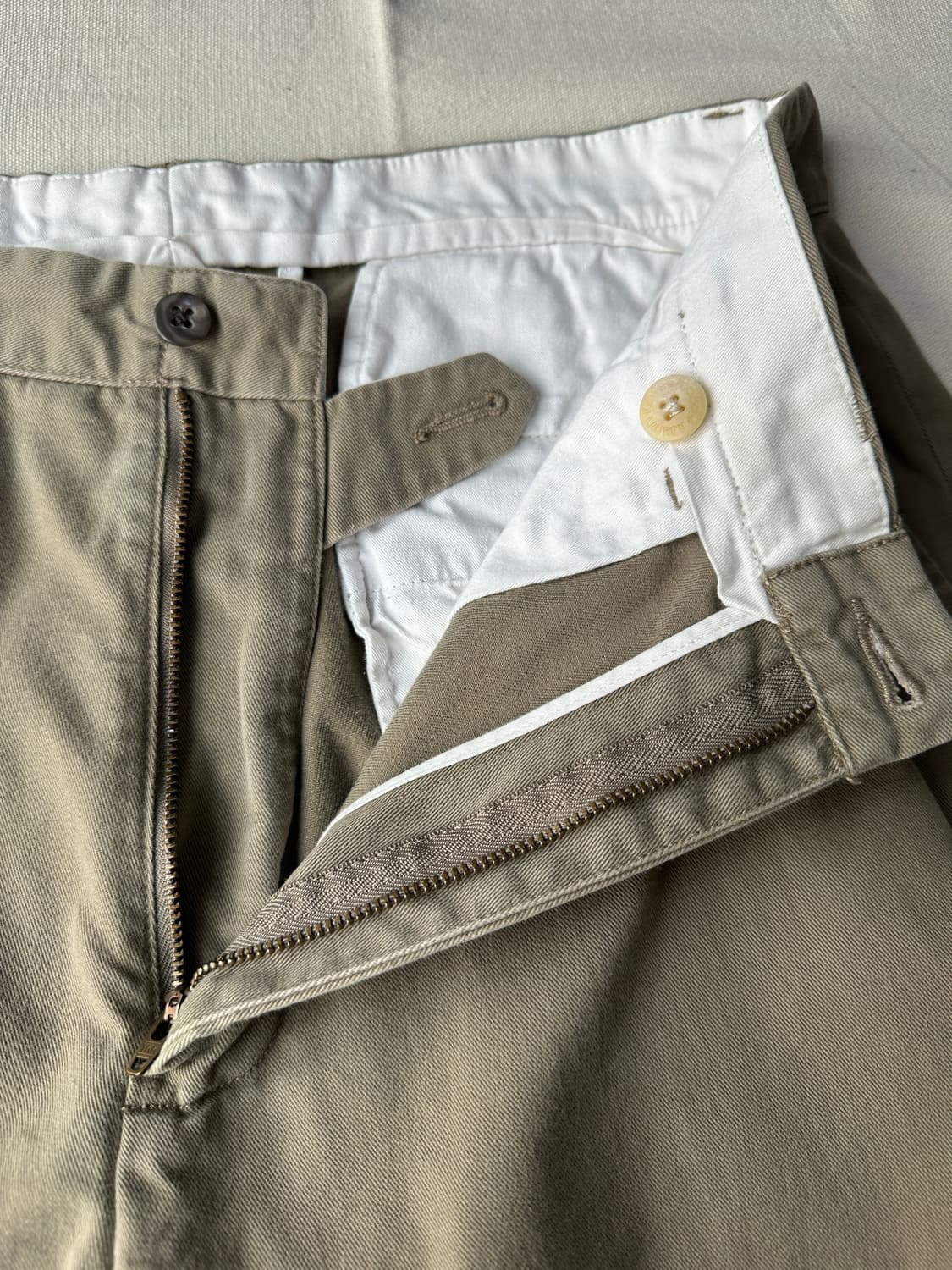 32x30 폴로 치노 팬츠 올리브그린 상품이미지8