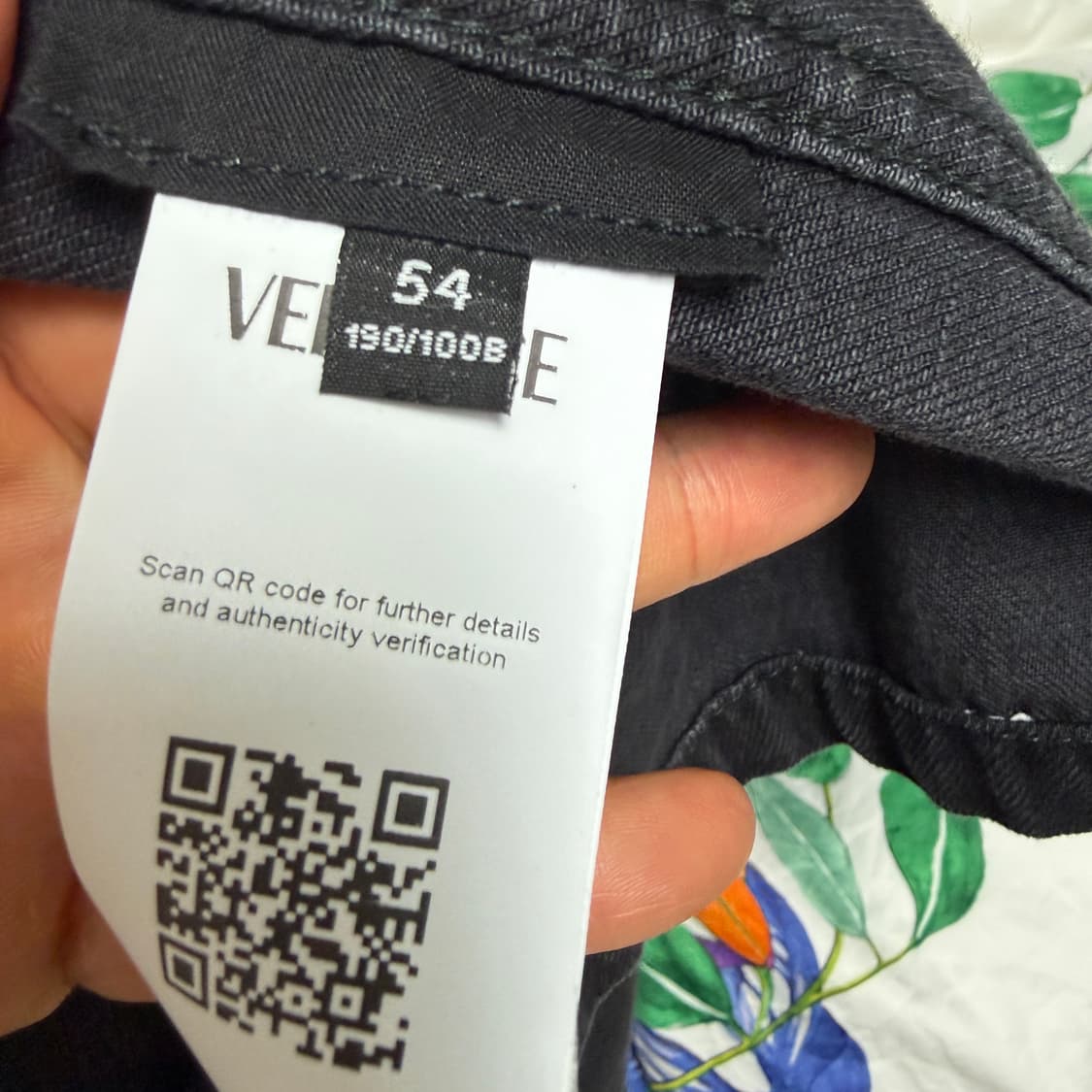 270만원, VERSACE 베르사체 블랙 데님 셔츠 자켓 새상품 상품이미지3