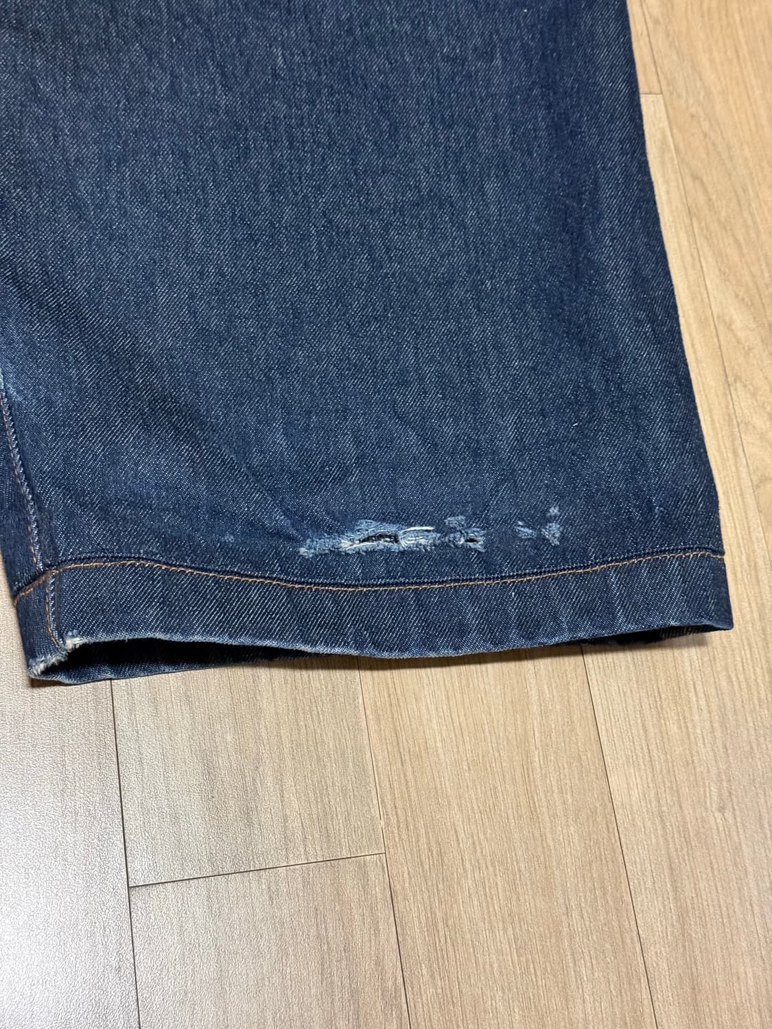 30] 드리스 반 노튼 하이웨이스트 핀턱 데님 팬츠 상품이미지5