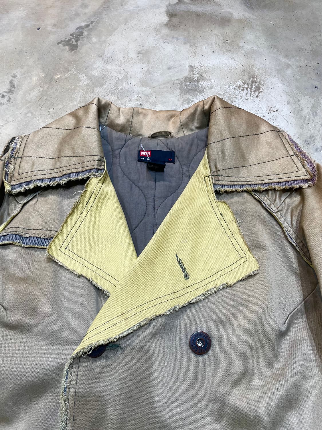 Diesel Grunge Double Coat 상품이미지2