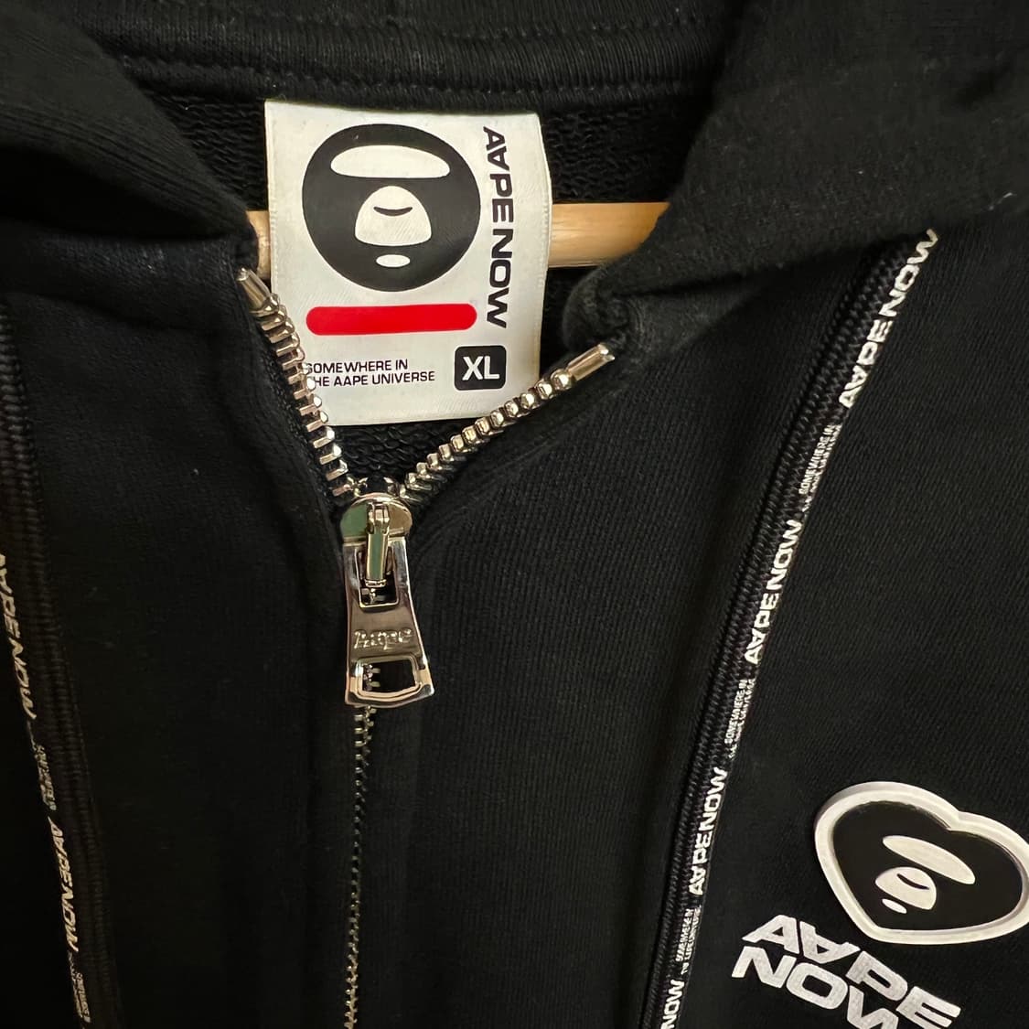 AAPE 후드 집업 XL사이즈 상품이미지7