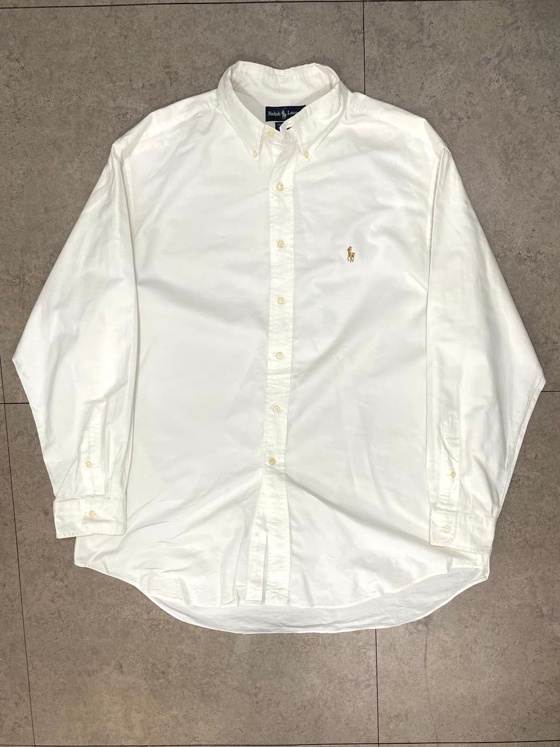 폴로랄프로렌 브라운포니 화이트셔츠 상품이미지2