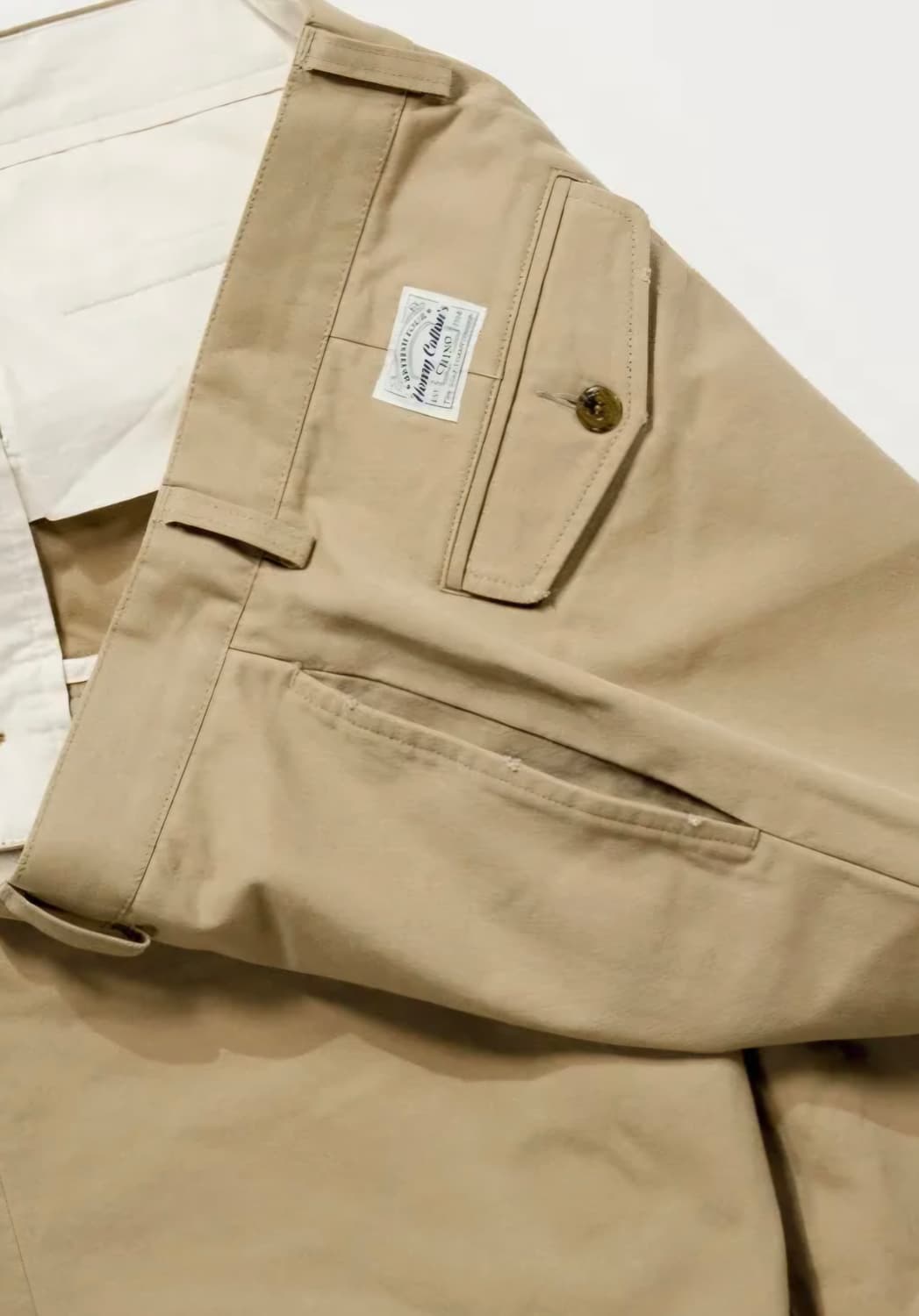 [새상품]헨리코튼의 와이드 치노팬츠 34사이즈 상품이미지3