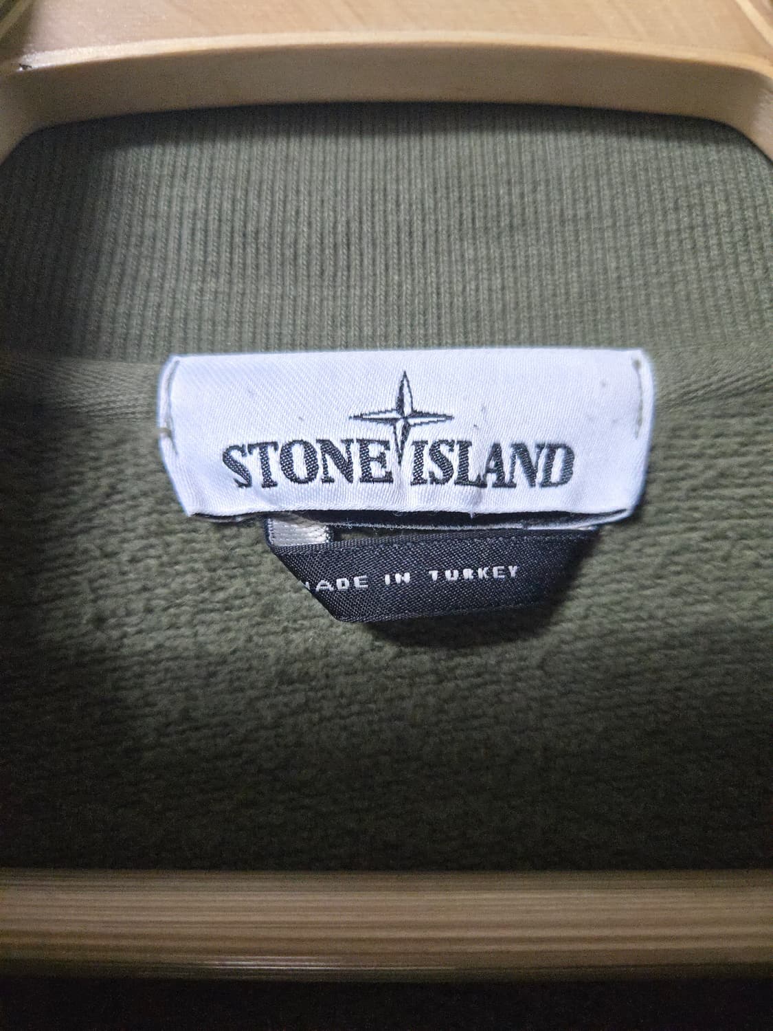 스톤아일랜드 올리브 풀집업 M 상품이미지3