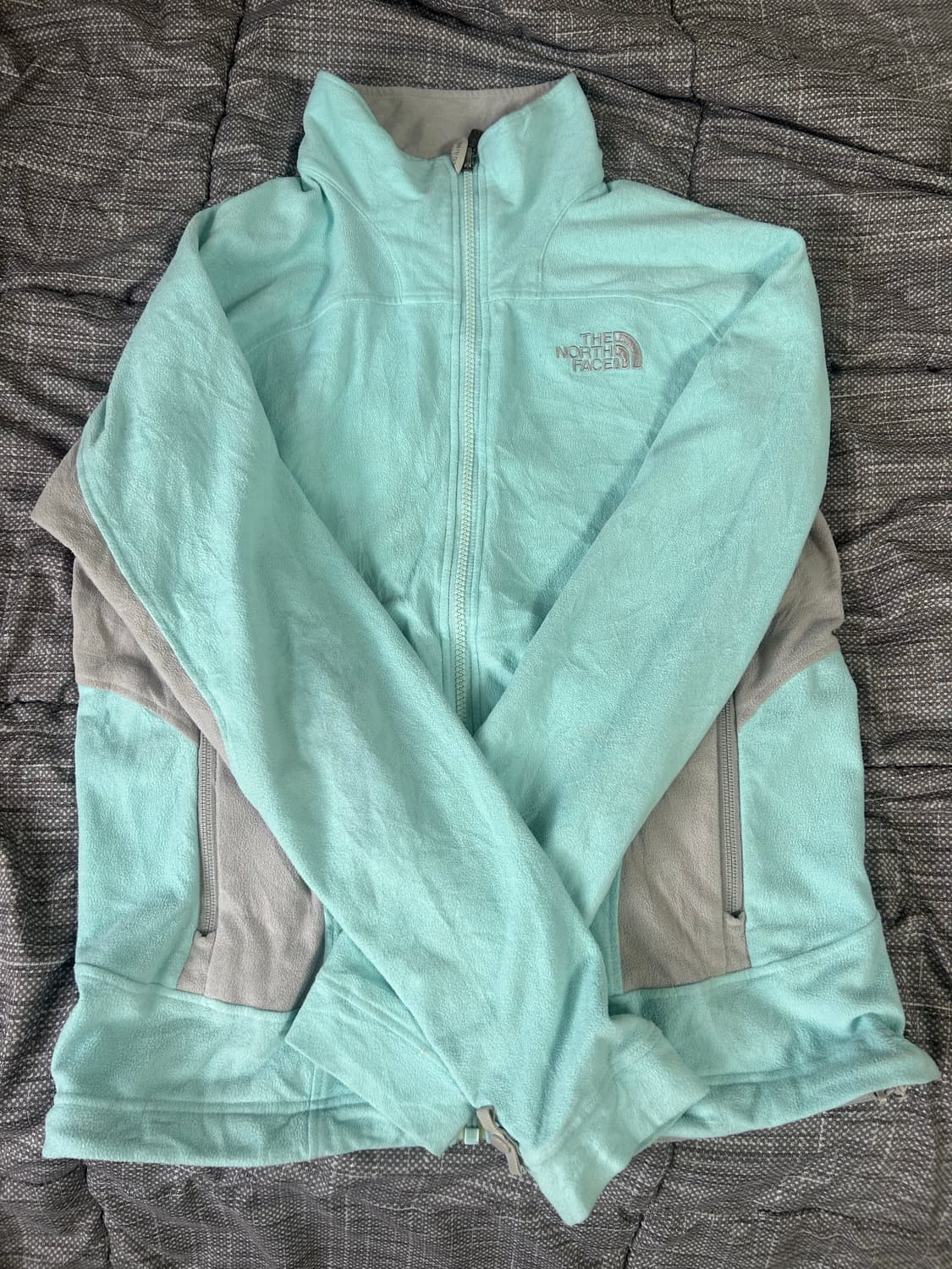 노스페이스 희귀 쿨톤 하늘(민트) 후리스 상품이미지3
