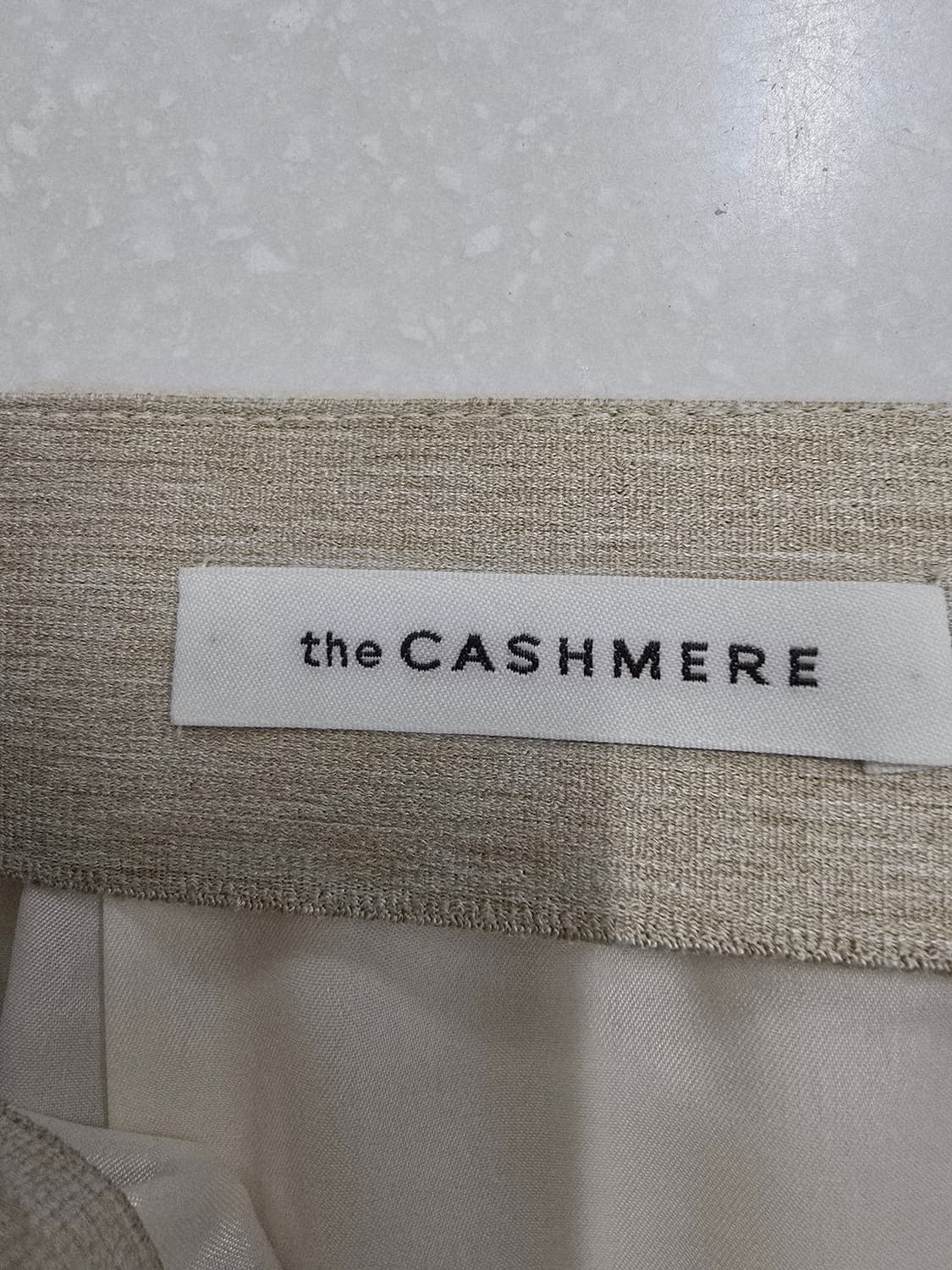 더캐시미어 A라인 롱 스커트 모캐시미어 상품이미지7