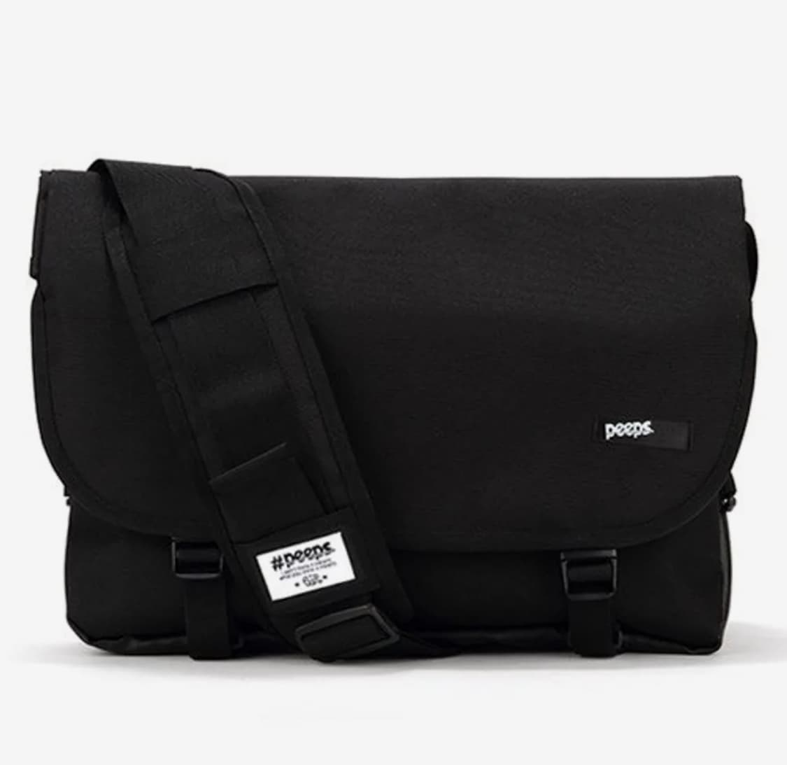 Pees 에센셜 메신져백 블랙 상품이미지1