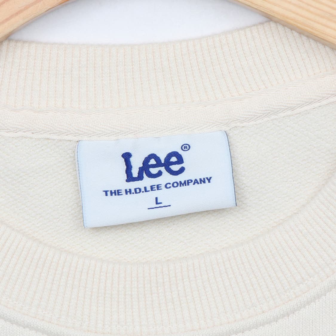 Lee 리 21fw 빅로고 맨투맨 상품이미지3