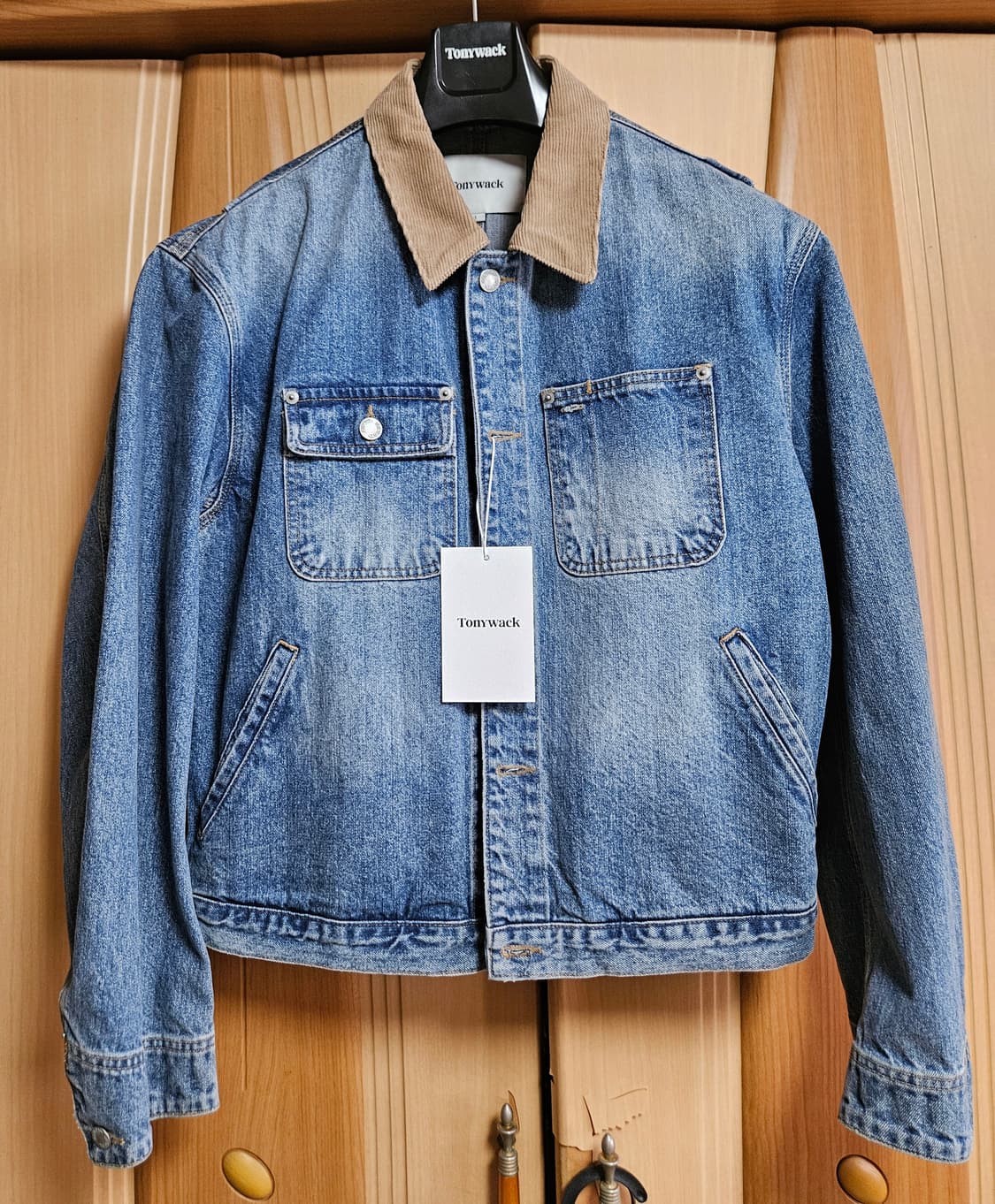 토니웩 덩가리 코듀로이 데님자켓 상품이미지4