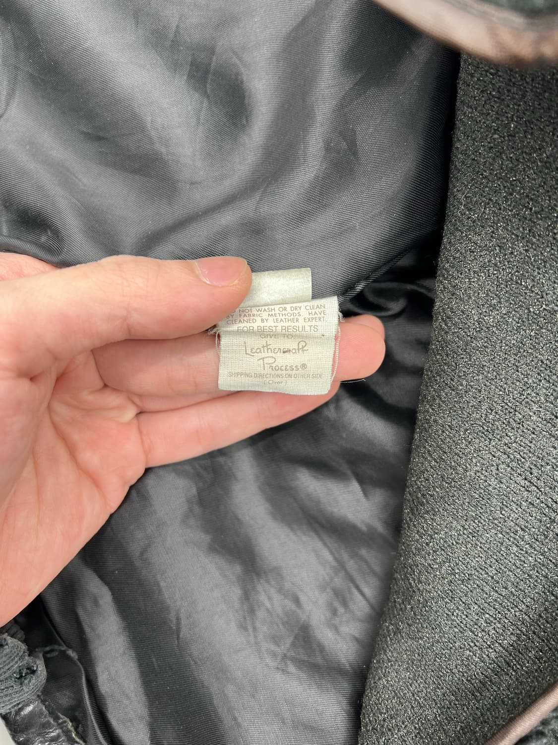 쇼트 리얼 레더자켓 상품이미지7