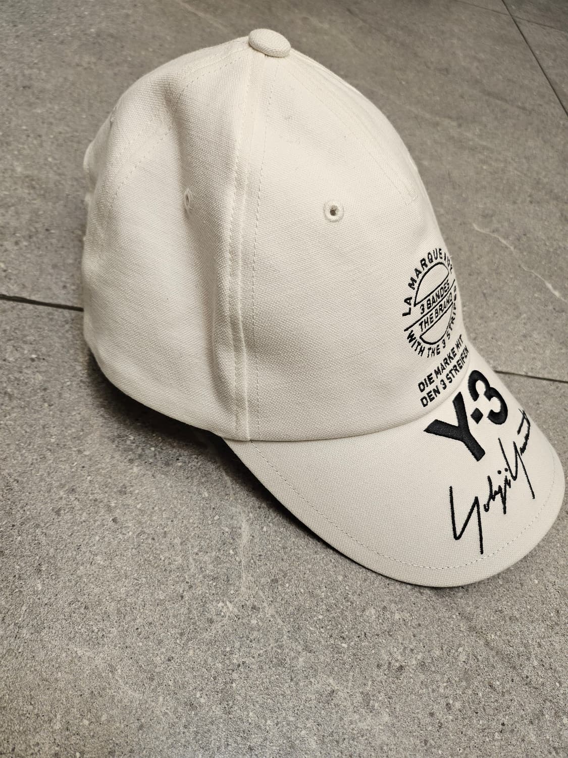 Y-3아디다스 요지야마모토Yohji Yamamoto화이트볼캡 상품이미지3