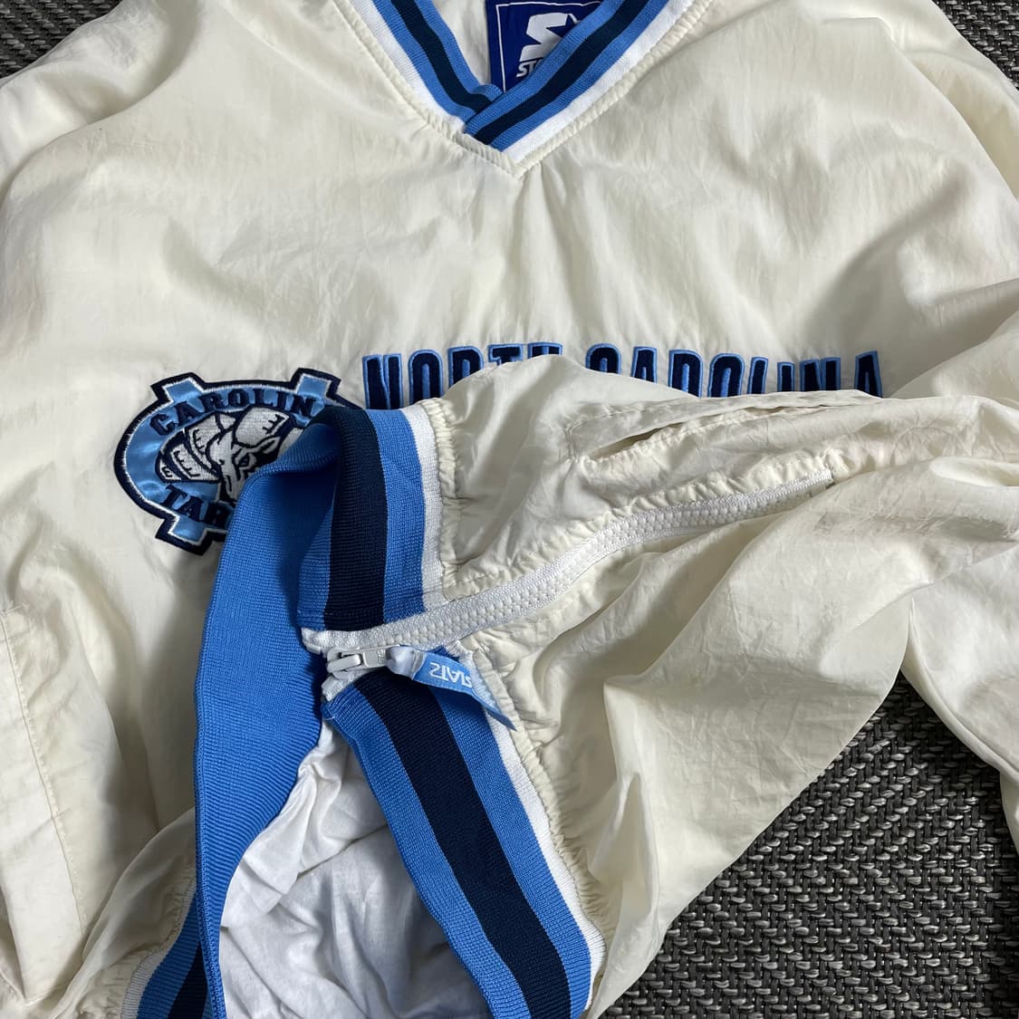 00s 스타터 NCAA 노스 캐롤라이나 컬리지 우븐 웜업 o 3046 상품이미지4
