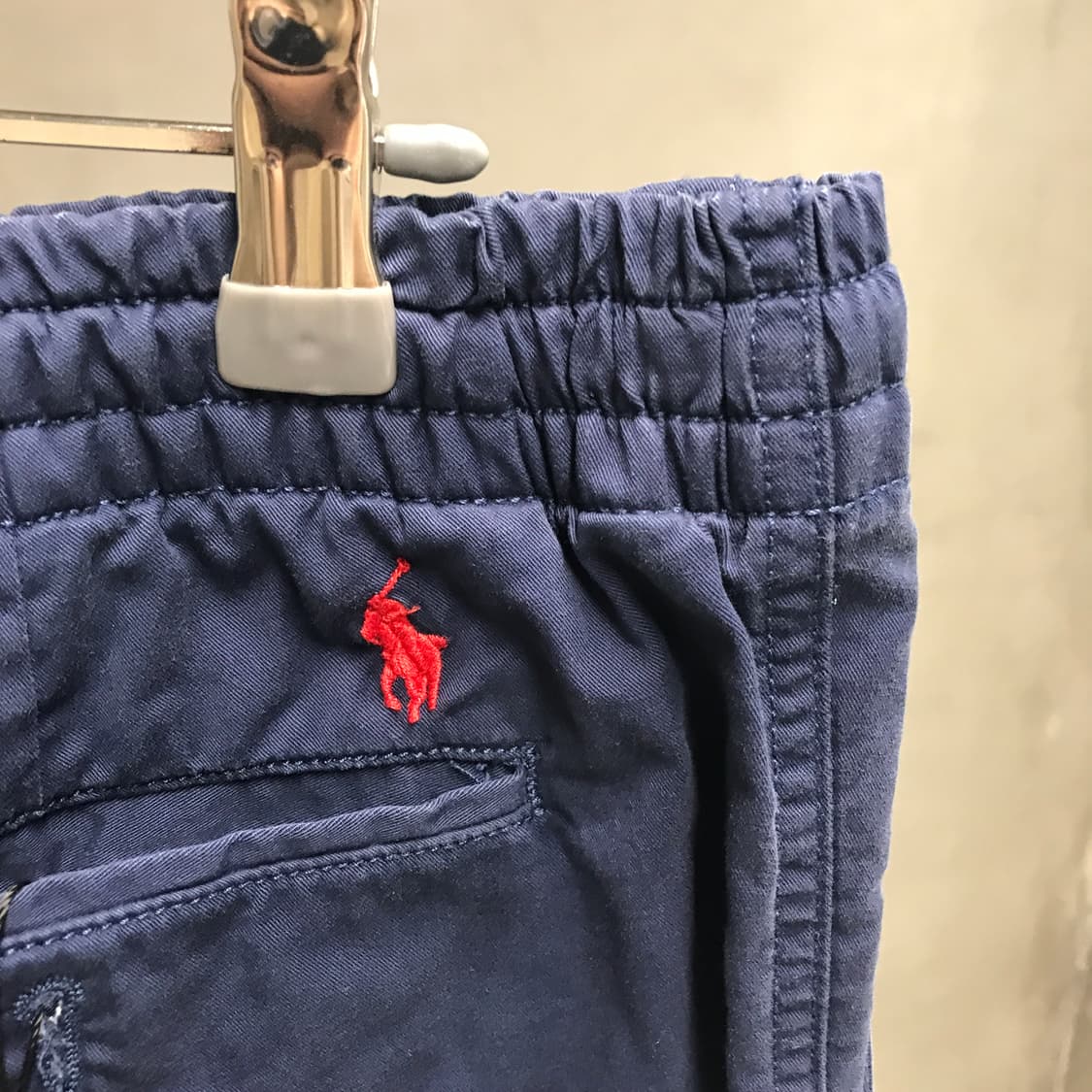 폴로 랄프로렌 밴딩 팬츠 네이비 M 상품이미지4