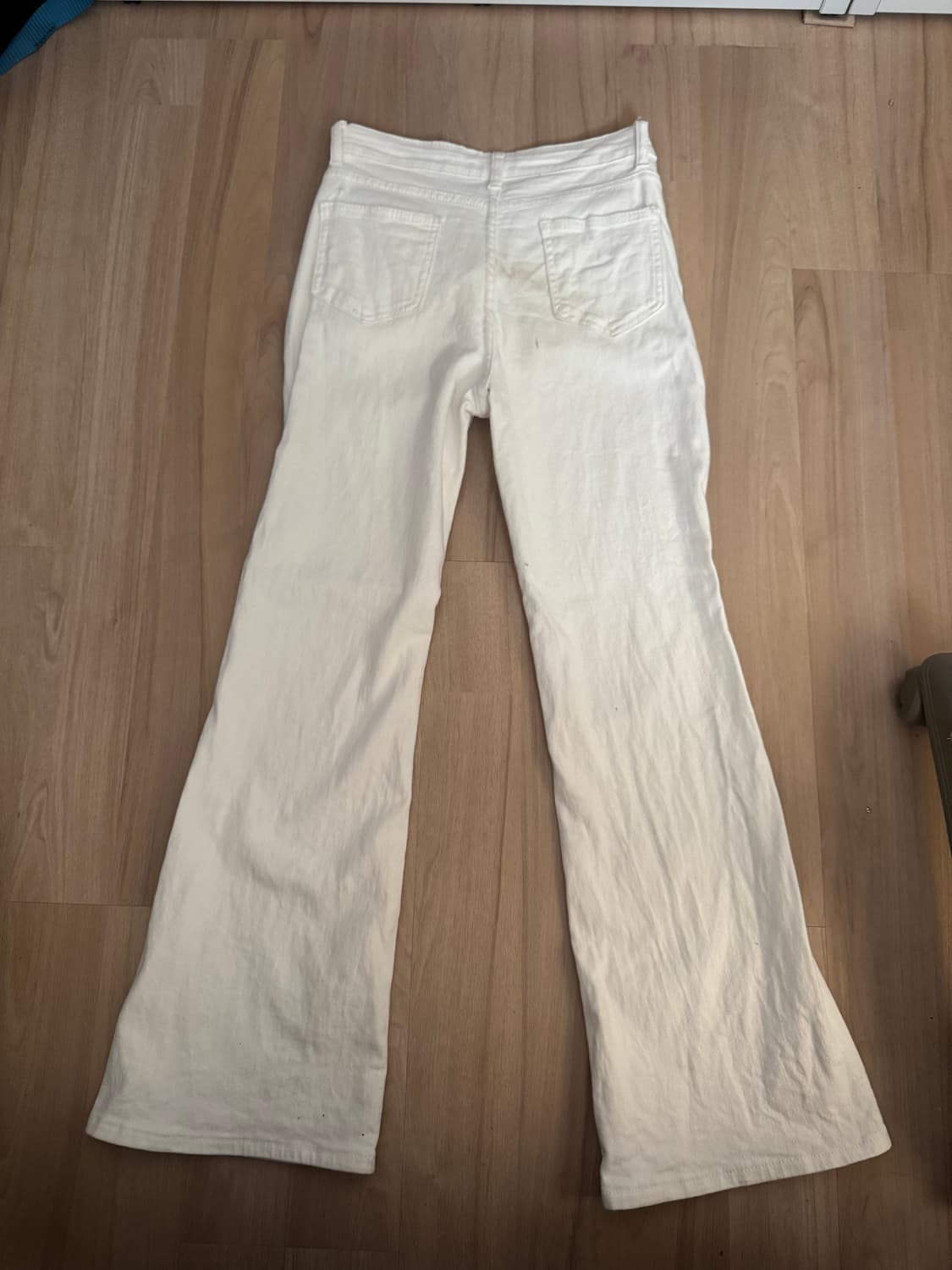 아이보리 부츠컷 청바지 상품이미지2