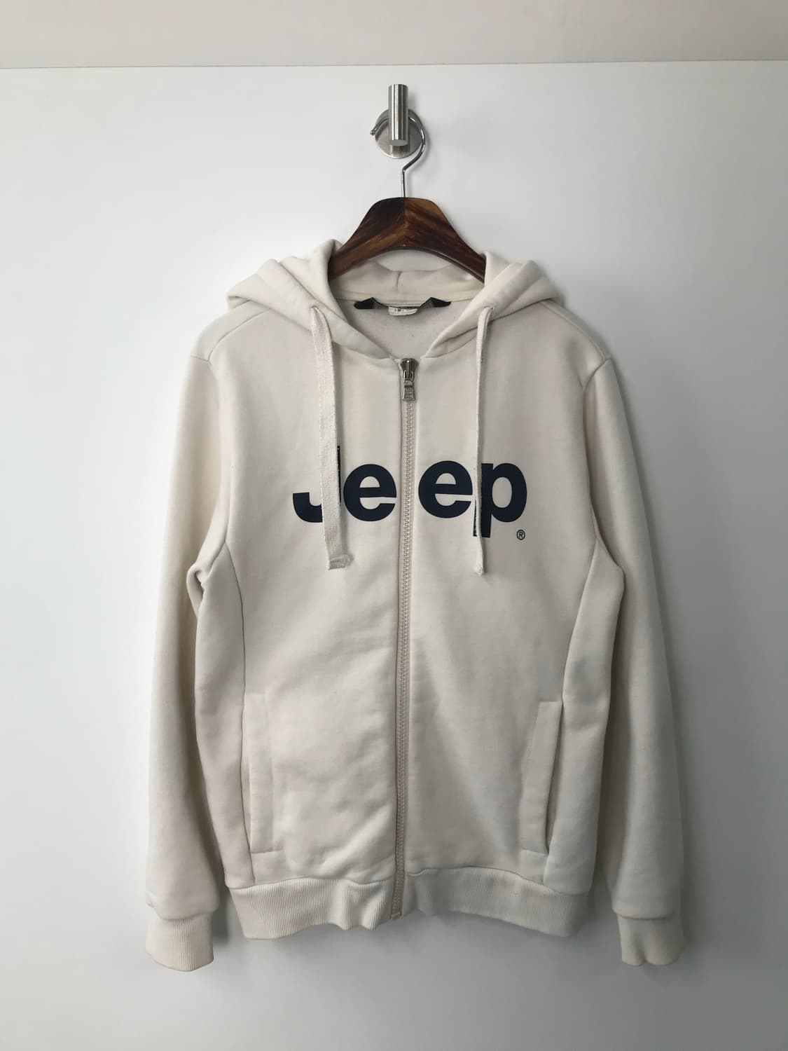 jeep 지프 화이트 후드집업  상품이미지2