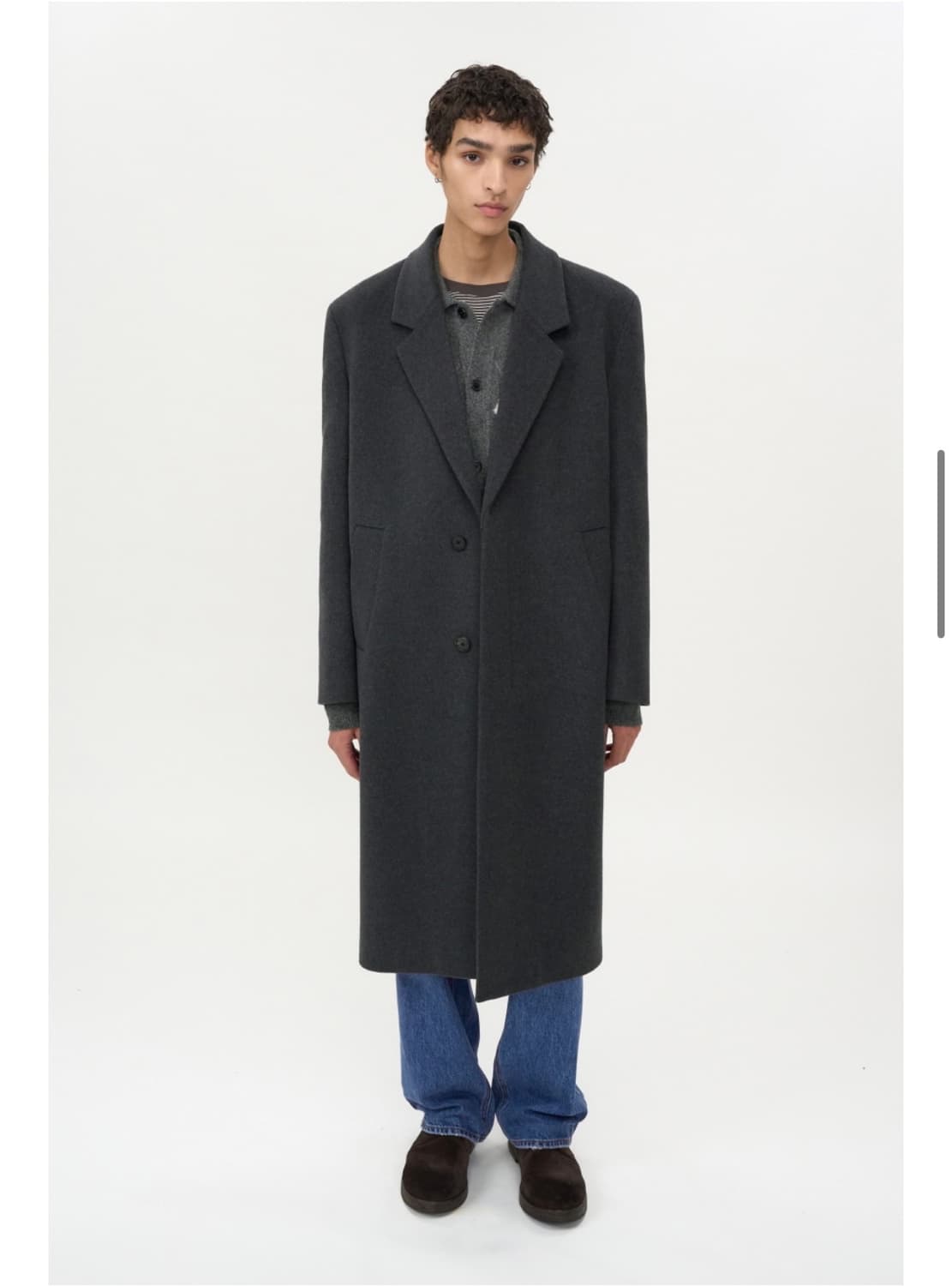 마펠 캐시미어 싱클 코트 멜란지  상품이미지1