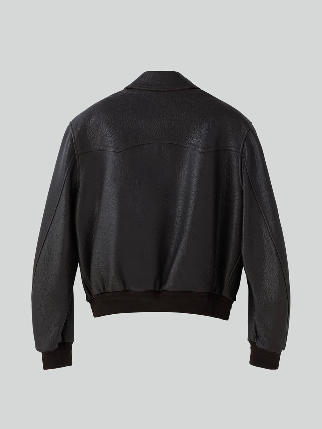 [XL] 렉토 벤 슈렁큰 램 레더 가죽 자켓 다크 브라운 상품이미지7