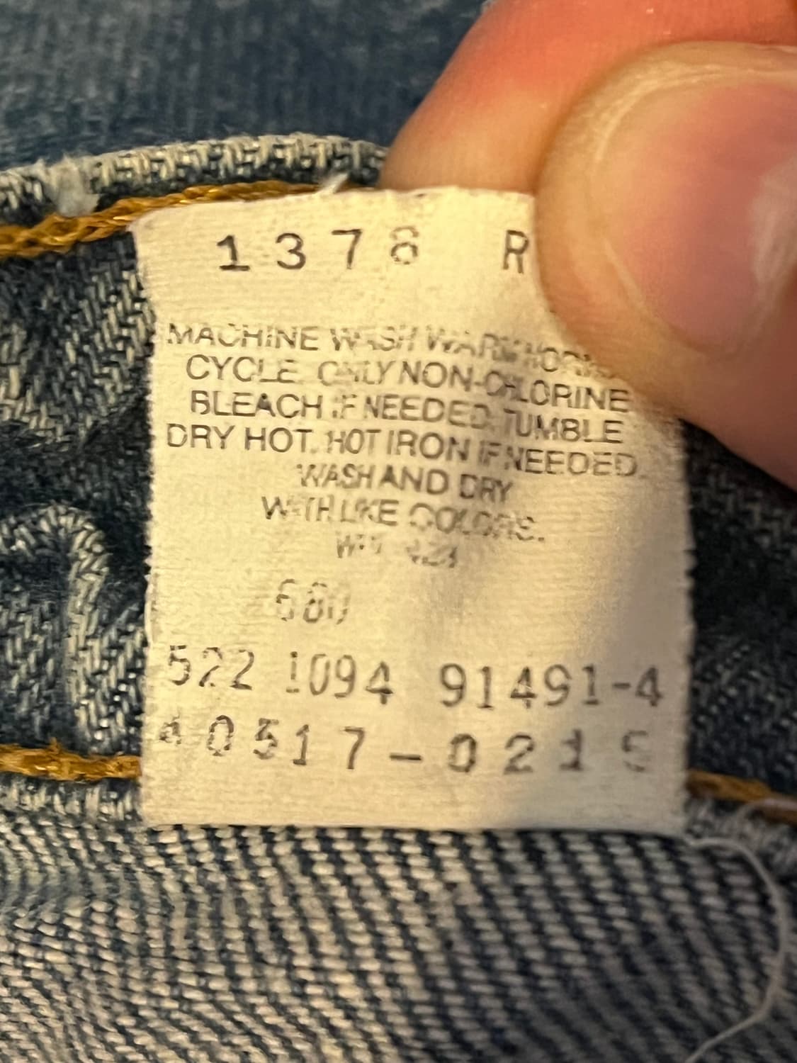 90년대  리바이스 517(미국제) 상품이미지7