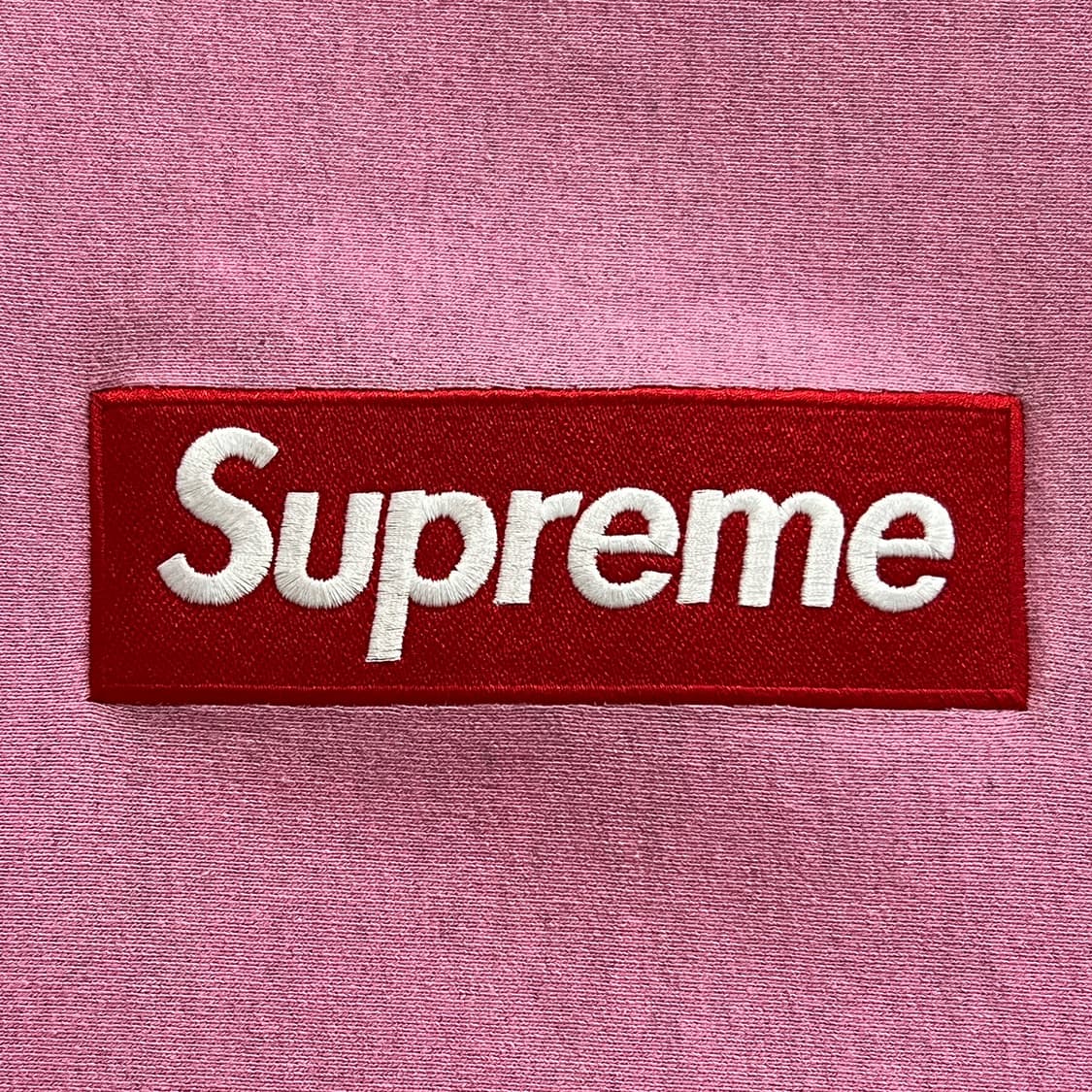슈프림 15FW 박스로고 크루넥 헤더 핑크 상품이미지3