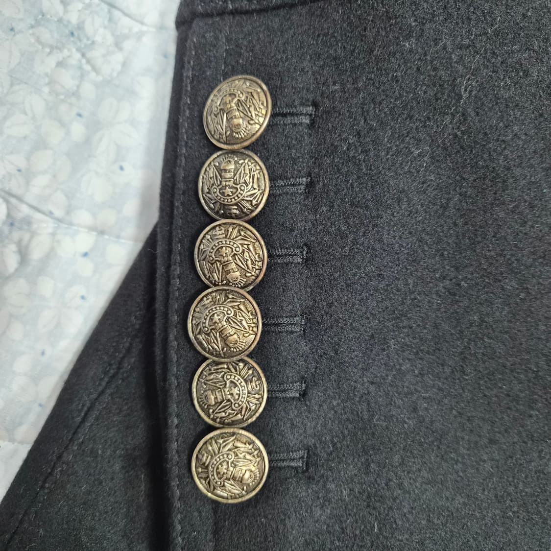 PHILIPP PLEIN 필립플레인 스컬 울 더블 코트 100 상품이미지5