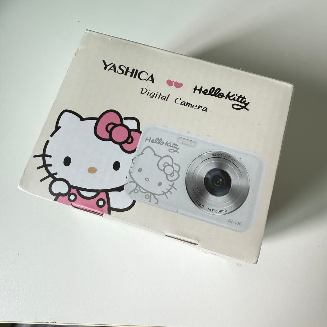 야시카 헬로키티 카메라 (화이트) 한정판 새상품 상품이미지1