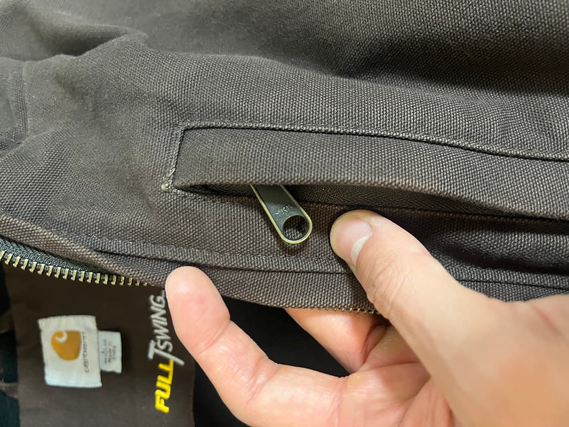 칼하트 풀스윙 라인 암스트롱 덕 액티브 자켓 L 상품이미지4