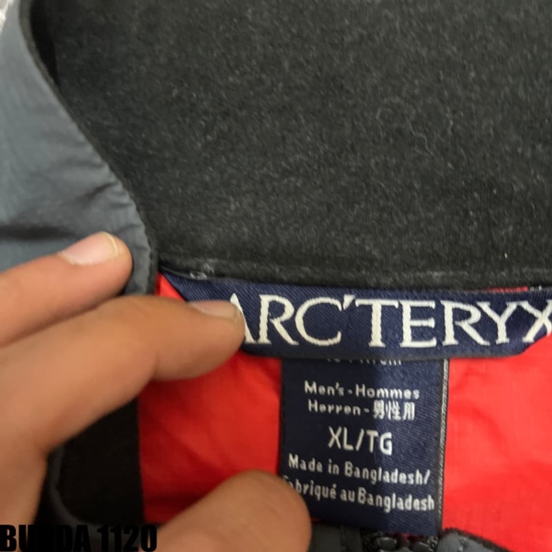 아크테릭스 트랙탑 자켓 105 XL 상품이미지4