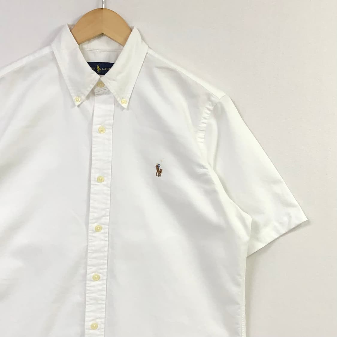 100 폴로 옥스포드 화이트 셔츠 상품이미지1