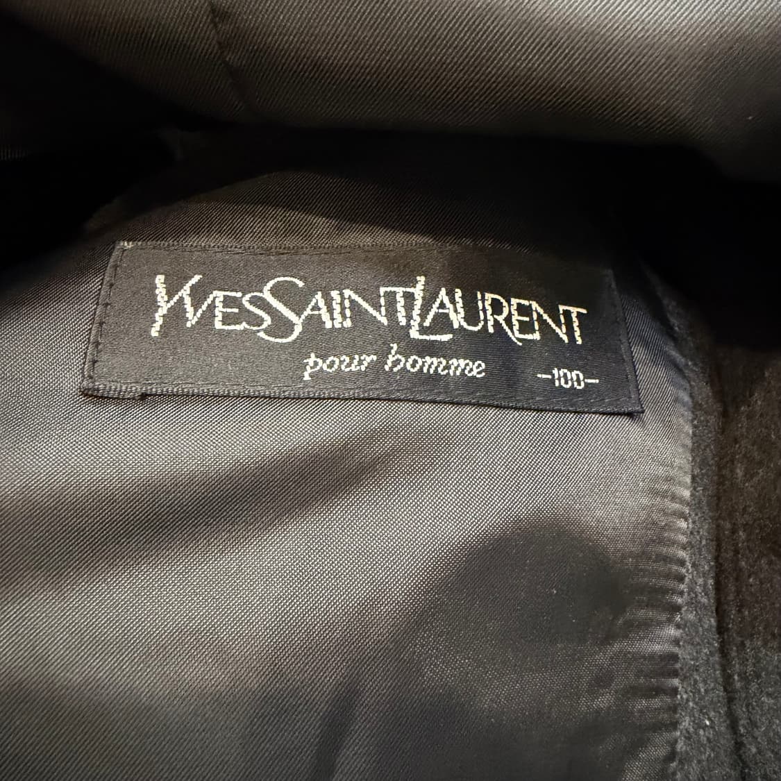 YSL 입생로랑 딥그레이 발마칸 코트  상품이미지7