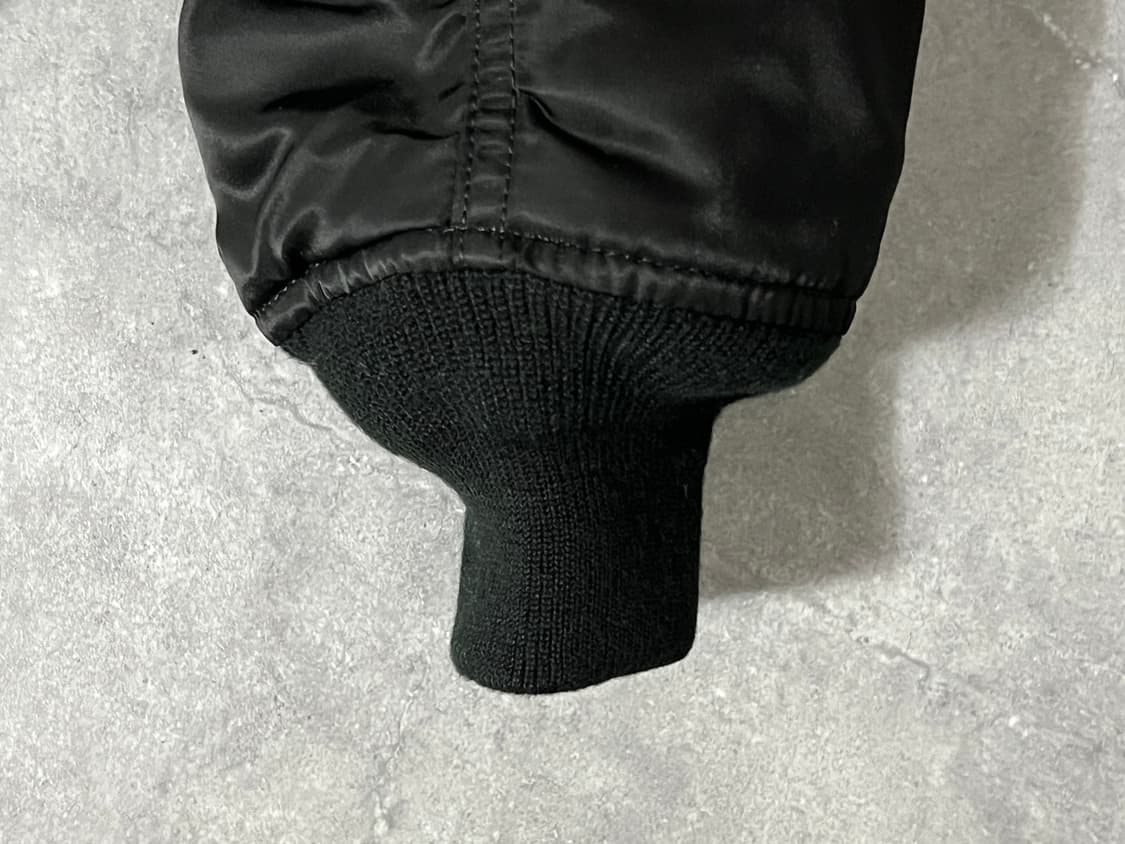 알파인더스트리 MA-1 블랙 (M) 상품이미지3