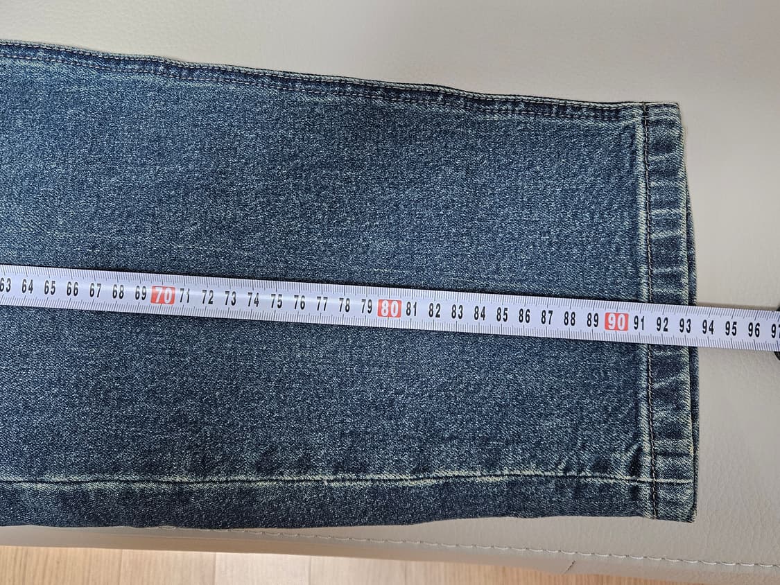 에피그램 청바지 인디고 배기핏 데님팬츠 상품이미지4