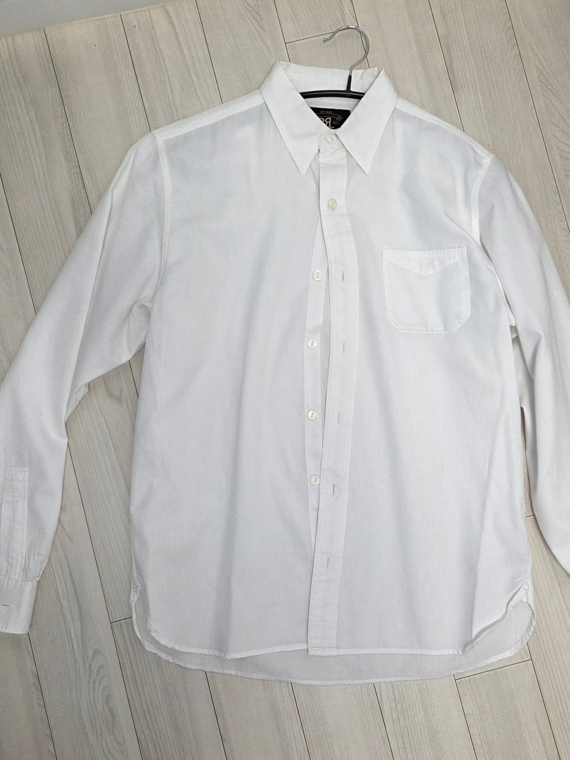 더블알엘 RRL 화이트 레일맨 워크셔츠 S 상품이미지1