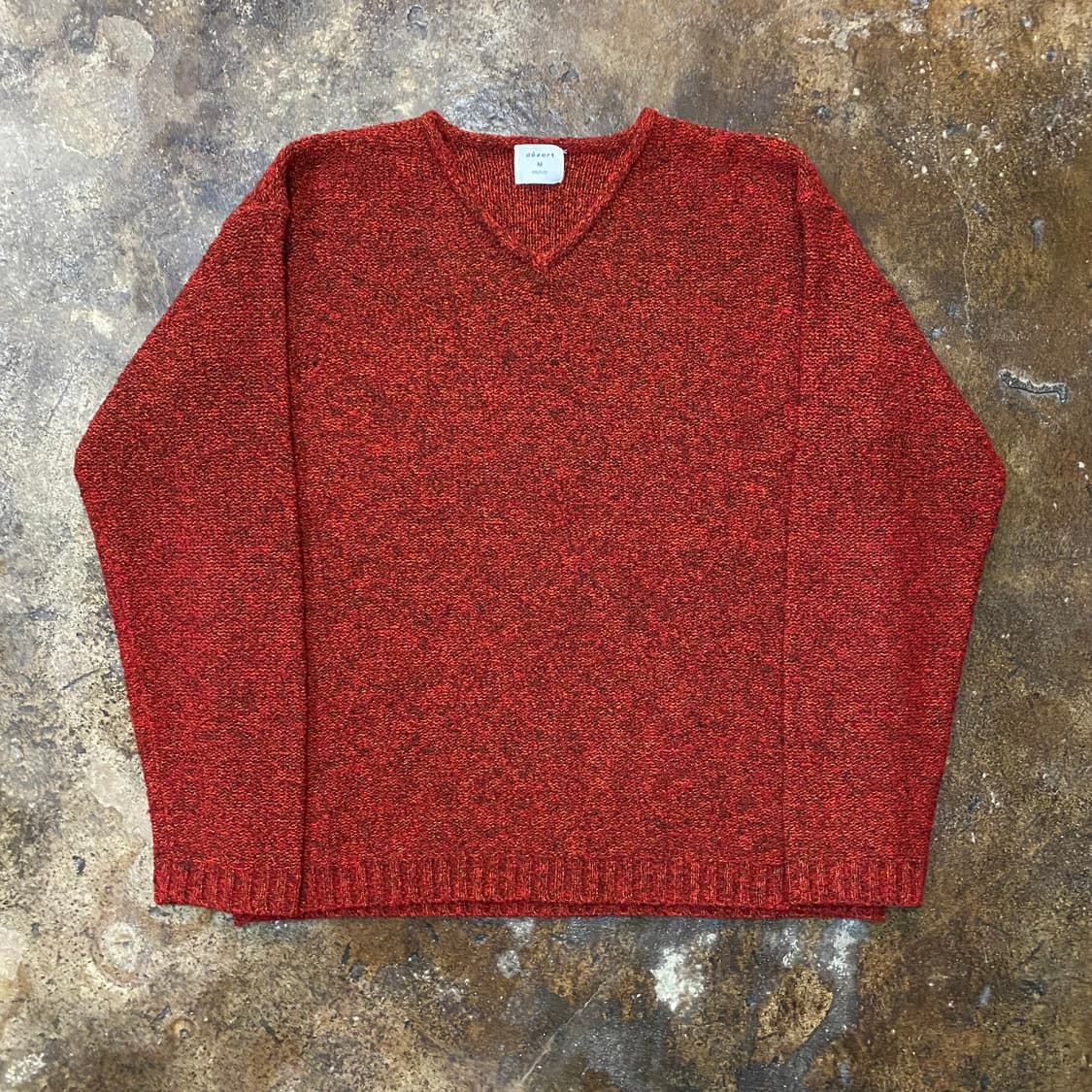 (M) 90s dezert 브이넥 니트 상품이미지1