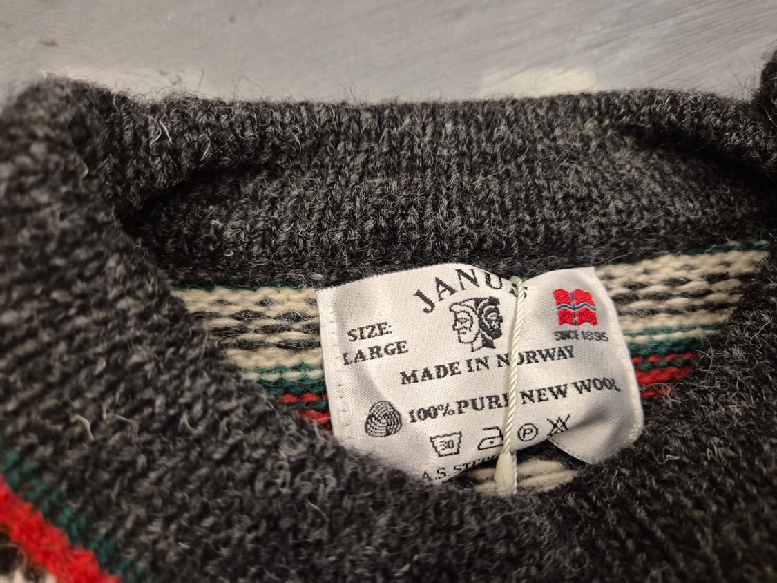 90s JANUS 노르딕 스웨터 상품이미지7