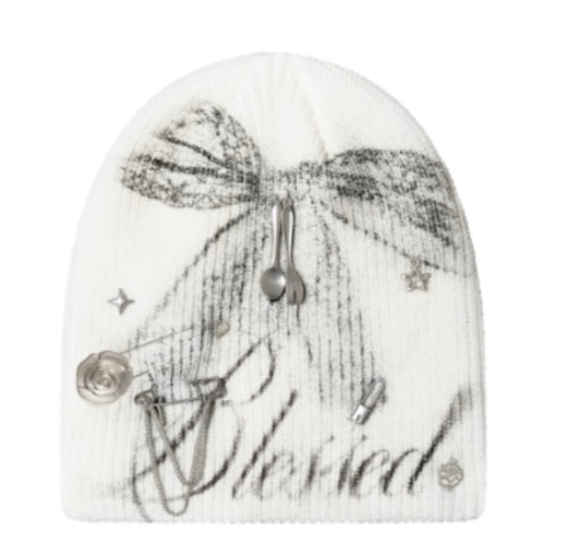 2000 Archives Blessed Beanie / White 상품이미지1