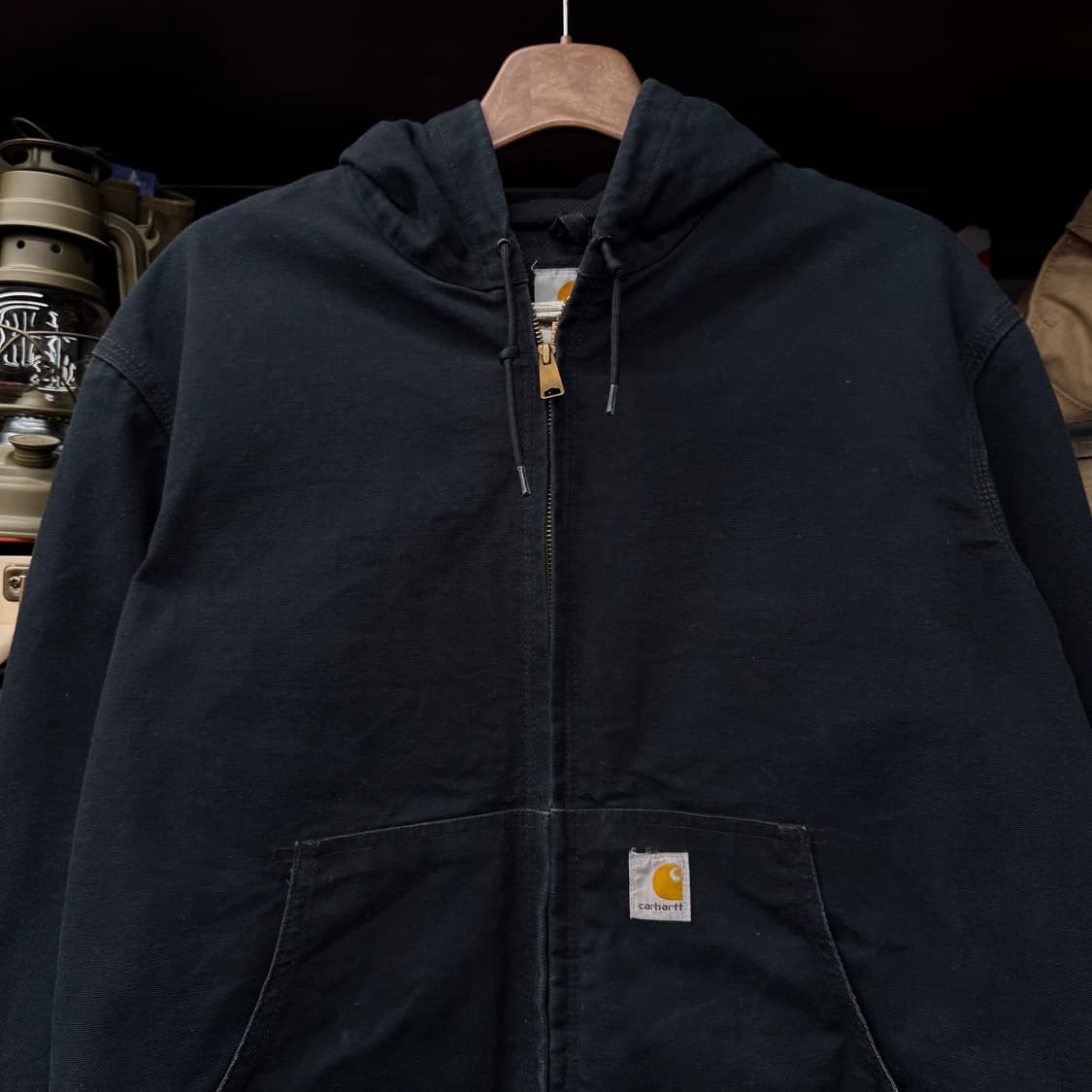 00s 칼하트 오리지널 메쉬 라이닝 엑티브 워크 후드 자켓 N233 상품이미지3