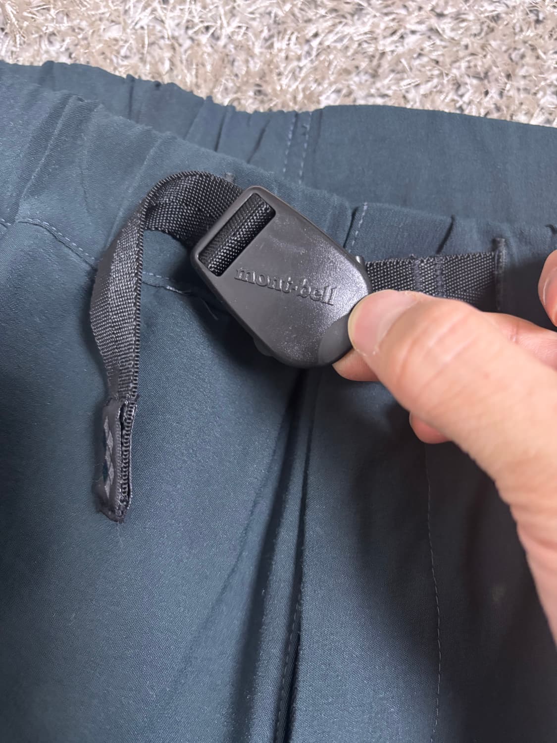 일본판 몽벨 버클 팬츠 사이즈 34 상품이미지3