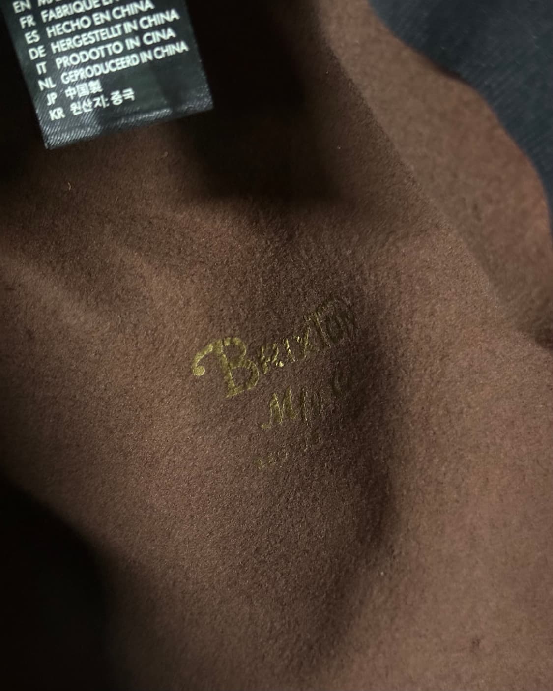 브릭스톤 터키석 & 스탬핑 레더 밴드 울 펠트 페도라 M 상품이미지6