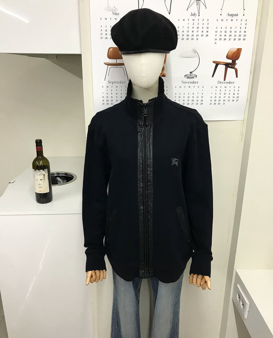 버버리 로고 집업 자켓 상품이미지6